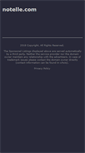 Mobile Screenshot of notelle.com